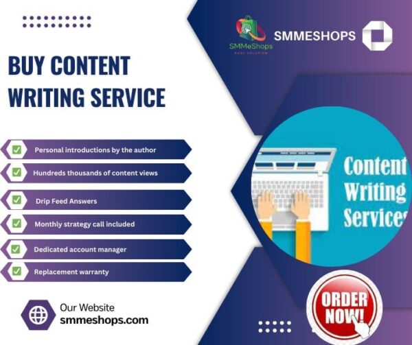 Buy Content Writing Service