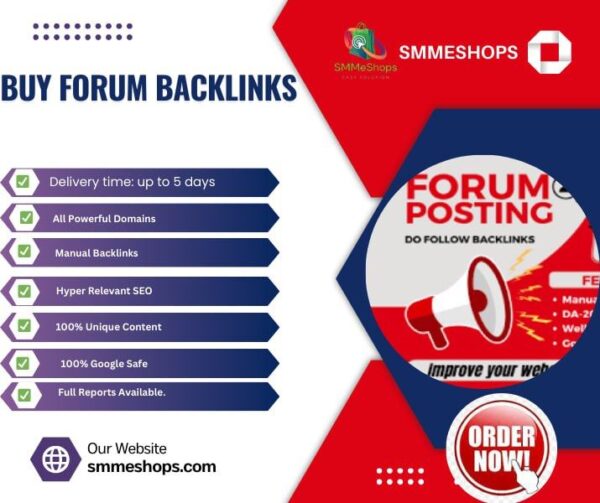 Buy Forum Backlinks