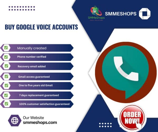 Buy Google Voice Accounts