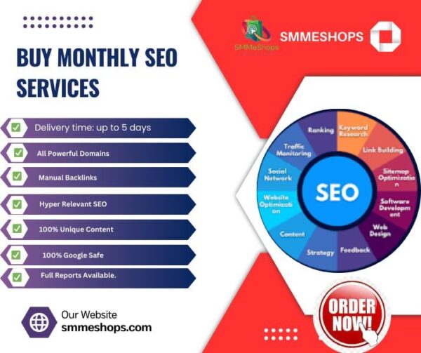 Buy Monthly SEO Services