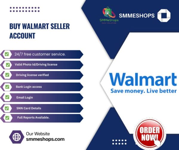Buy Walmart Seller Account