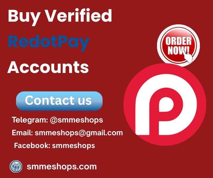 Buy Verified RedotPay Accounts